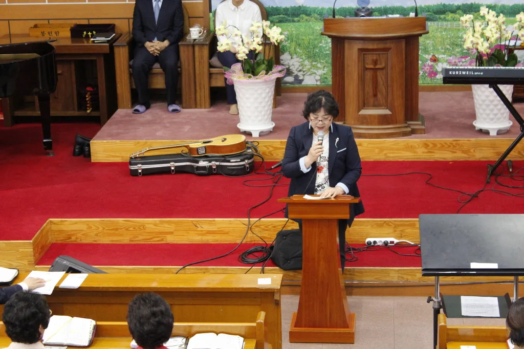 새 생명전도대 수료식 및 간증 사진 2