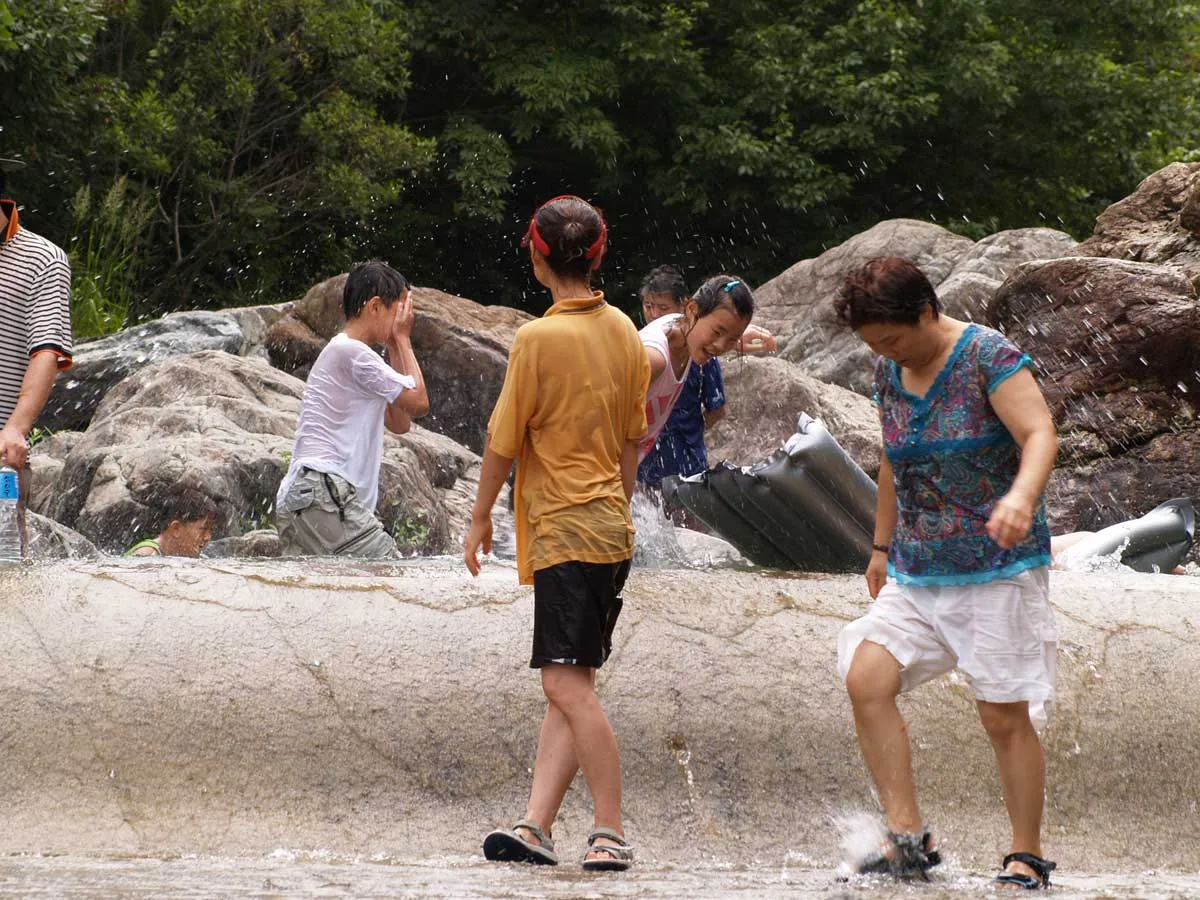 원동휴양지에서 사진 2