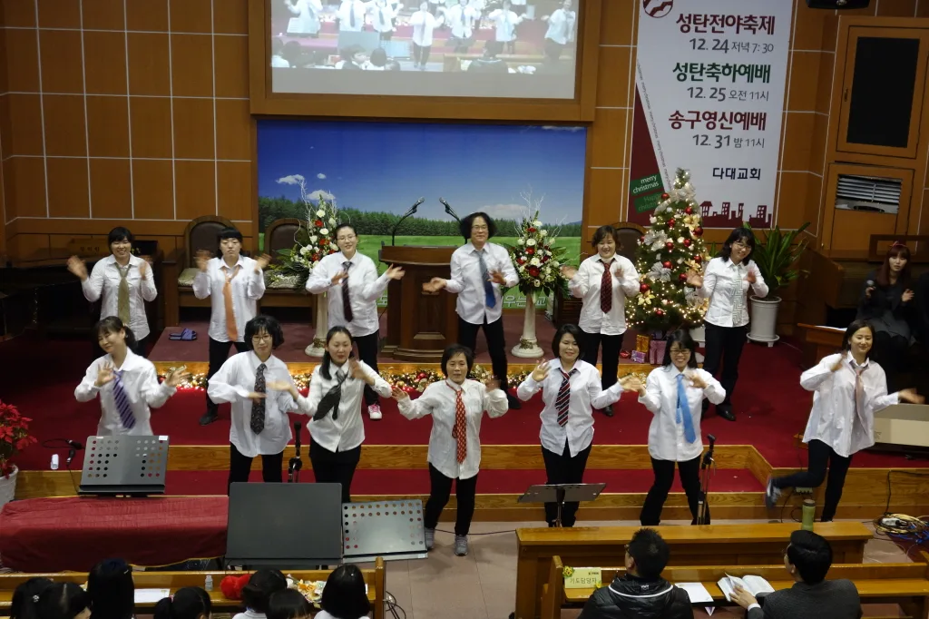* 2012년 성탄 전야 축제 사진 6